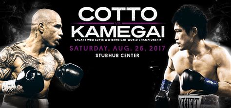 cotto vs kamegai|Cotto vs. Kamegai .